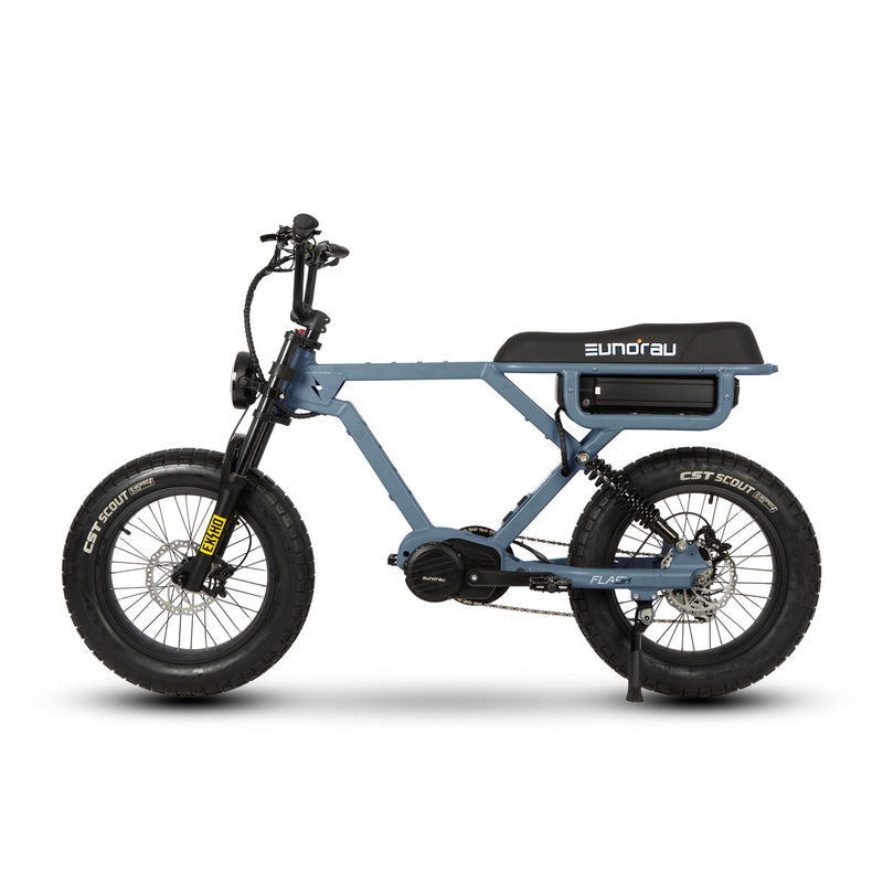 EUNORAU E-BIKE US FLASH 2.0 electric bicycle with sleek frame and handlebars, ready for urban commuting and eco-friendly travel.