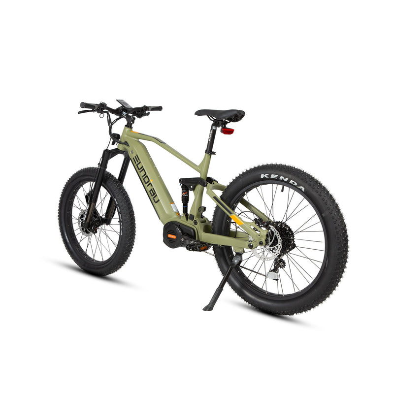 EUNORAU E-BIKE US Specter-S 3.0 Hunter X9 electric bicycle with sleek frame and modern design, ready for urban riding.
