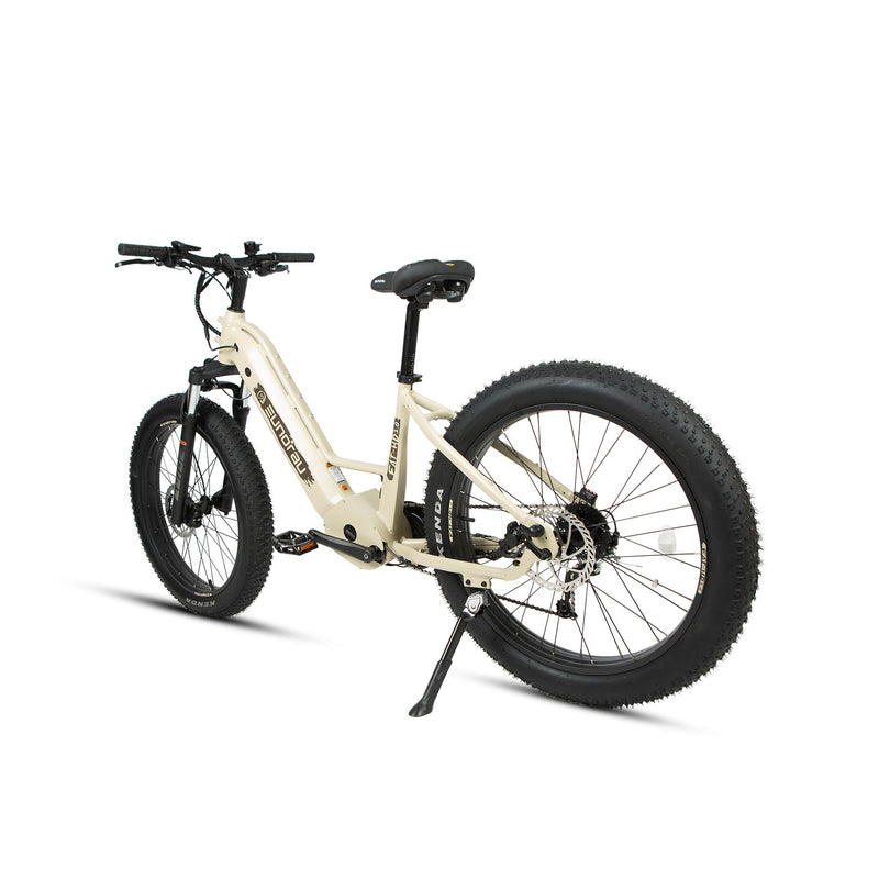 EUNORAU E-BIKE US FAT-HD 2.0/Hunter X7 electric bicycle with rugged tires and sleek frame, ready for off-road adventures.