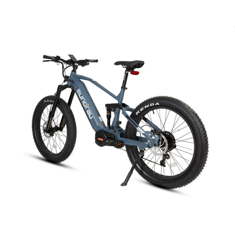 EUNORAU E-BIKE US Specter-S 3.0 Hunter X9 electric bicycle with sleek frame and off-road tires, ready for outdoor riding.