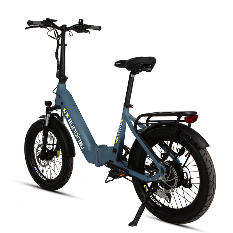 EUNORAU E-BIKE US META20 1.0 electric bicycle with sleek frame and handlebar, ready for urban commuting.