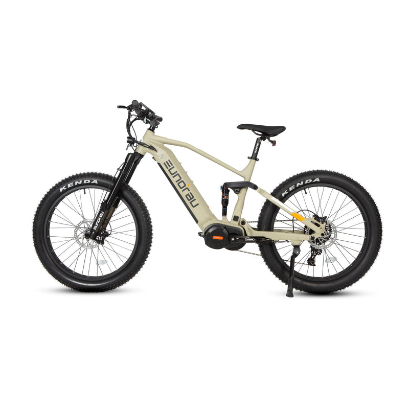 EUNORAU E-BIKE US Specter S 3.0 Hunter X9 electric bicycle with sleek frame and advanced features, ready for riding.