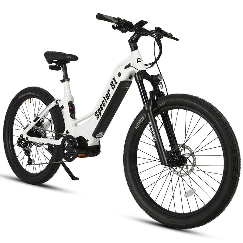 EUNORAU E-BIKE US Specter-ST 2.0 electric bicycle with sleek frame, handlebars, and tires visible in the image.