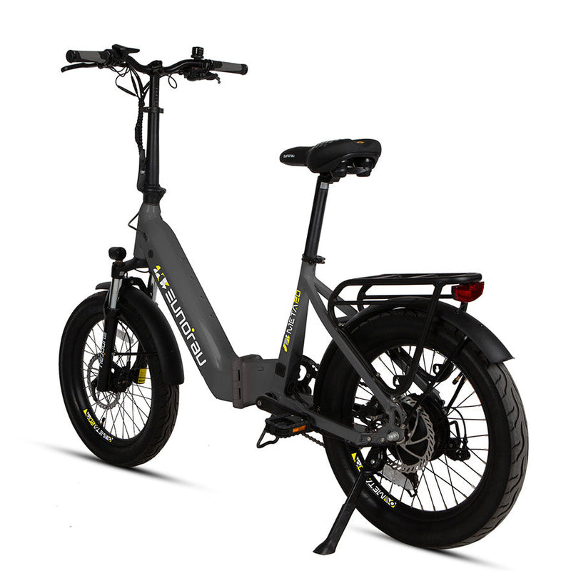 EUNORAU E-BIKE US META20 1.0 electric bicycle with sleek frame and handlebars, ready for urban commuting.