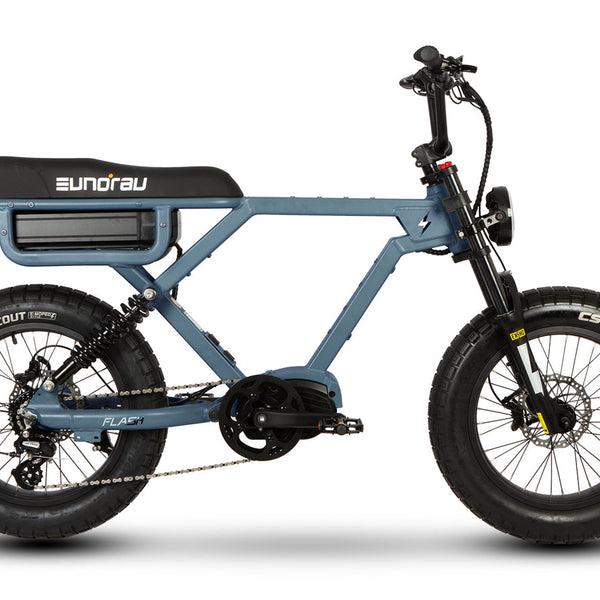 EUNORAU E-BIKE US FLASH 2.0 electric bicycle with sleek frame and modern design, ready for urban riding and commuting.