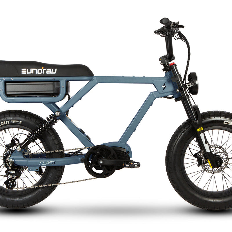 EUNORAU E-BIKE US FLASH 2.0 electric bicycle with sleek frame and modern design, ready for urban riding and commuting.