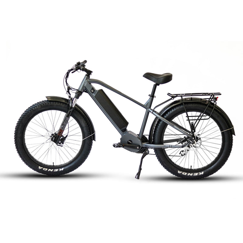 EUNORAU E-BIKE US FAT-HD 1.0 Pro electric bicycle with fat tires and sleek frame, ideal for versatile riding conditions.