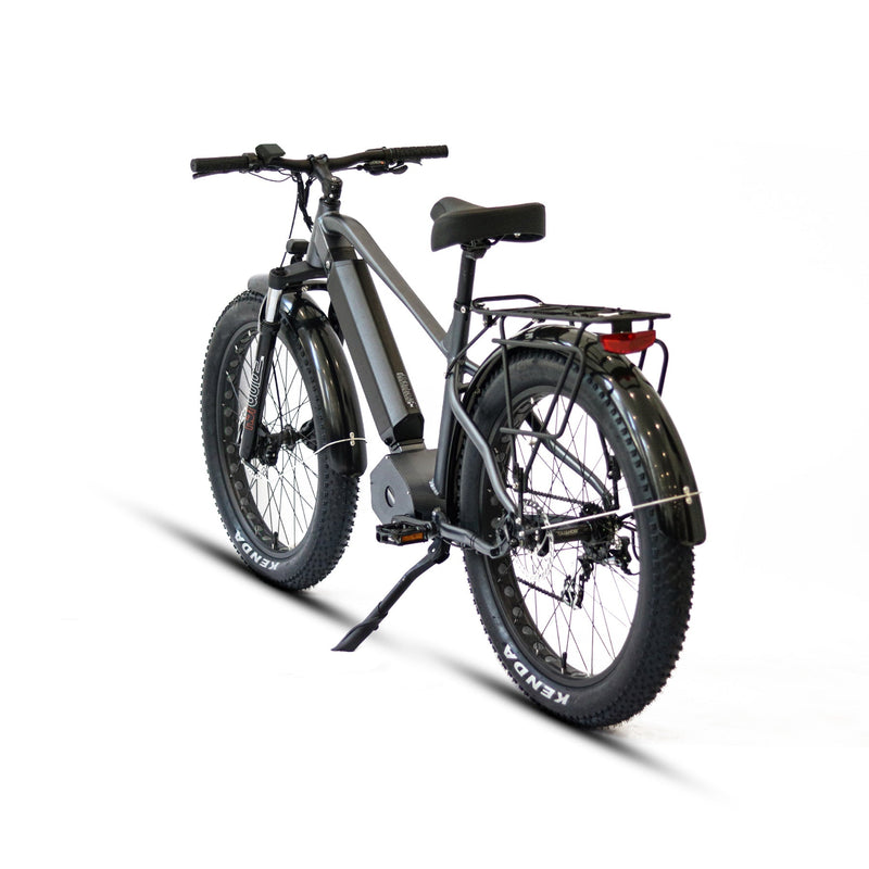 EUNORAU E-BIKE US FAT-HD 1.0 Pro electric bicycle with fat tires and sleek frame, ready for off-road adventures.