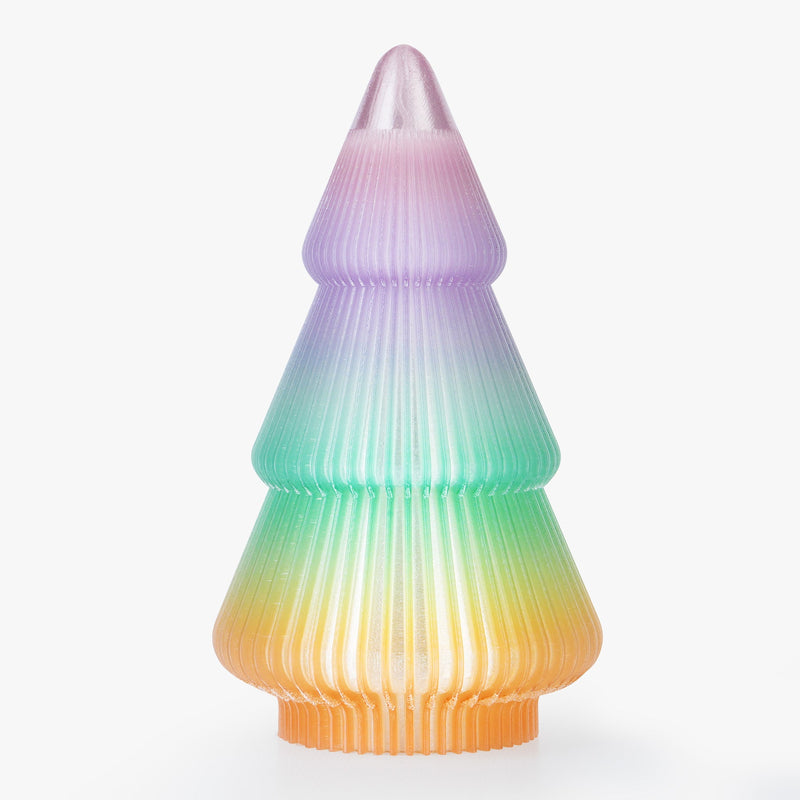Amolen TPU Rainbow 1.75mm filament spool showing vibrant rainbow-colored 3D printing filament in a 1kg roll.