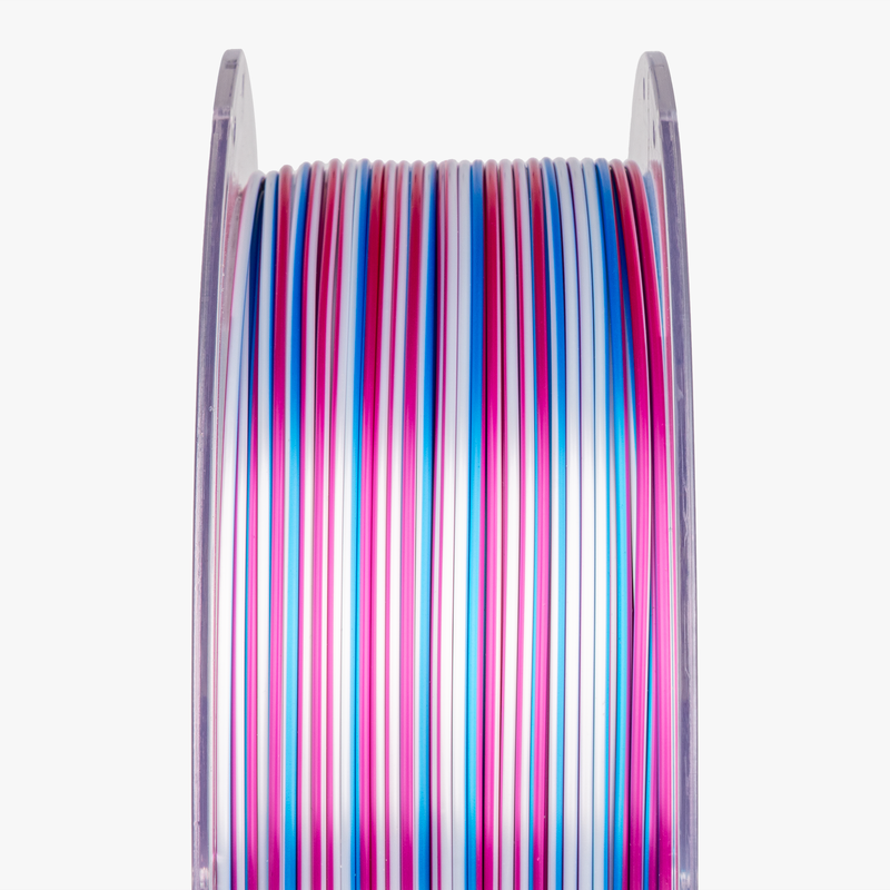 Amolen PLA Silk S-Series 1.75mm filament spool, 1kg, with shiny silk finish, suitable for 3D printing projects.