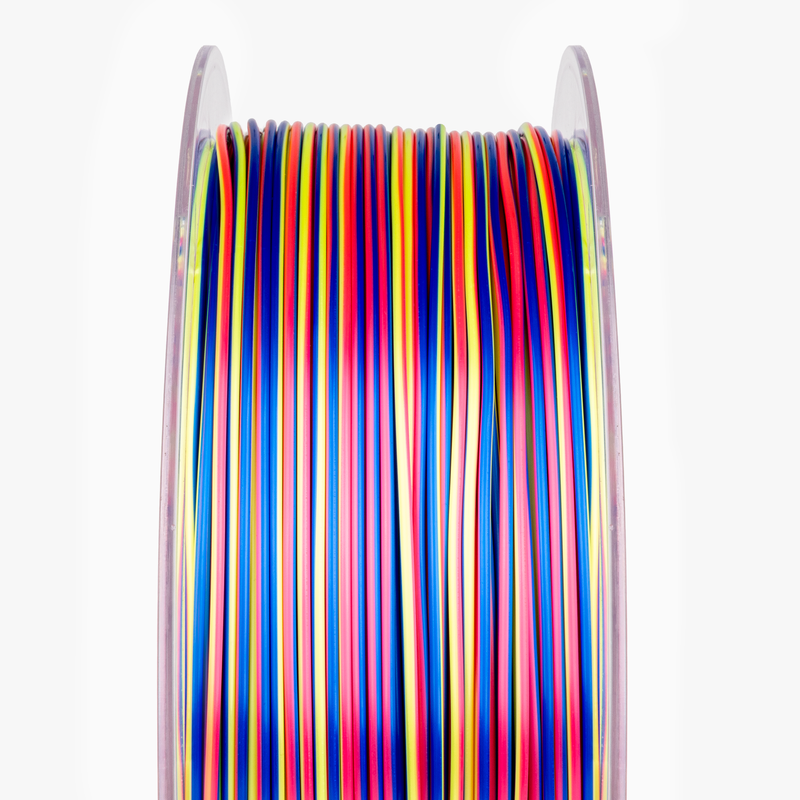 Amolen PLA Silk S-Series filament spool, 1.75mm diameter, 1kg, shiny silk finish for 3D printing projects