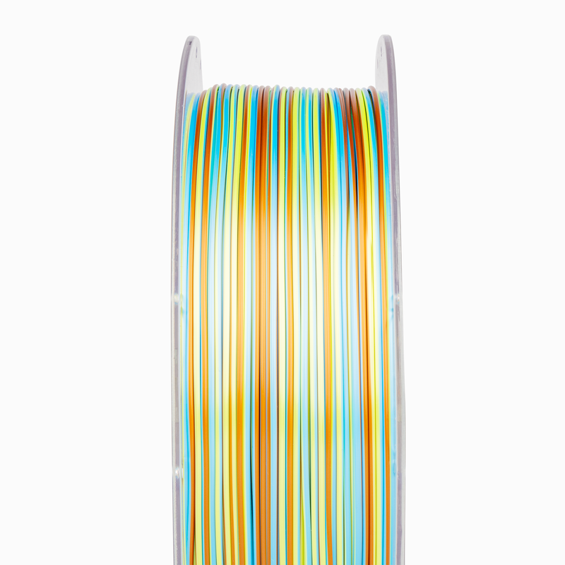 Amolen PLA Silk S-Series filament spool in 1.75mm, 1kg, with shiny silk finish, suitable for 3D printing projects