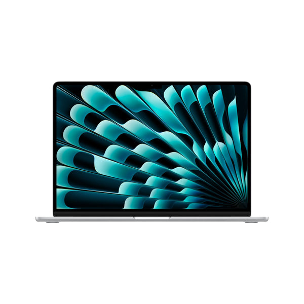 Apple 2026 MacBook Air 15-inch laptop with M5 chip, Liquid Retina display, 16GB memory, 512GB SSD, Midnight color, front view