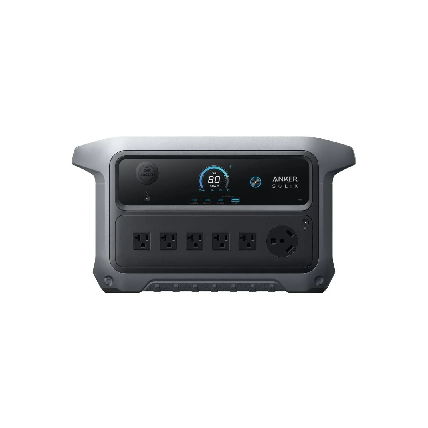 Anker SOLIX C2000 Gen 2 Portable Power Station | 2048Wh | 2400W | 800W Solar Input