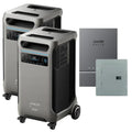 Anker SOLIX F3800 Plus Portable Power Station x2 + Home Power Panel + Sub Panel