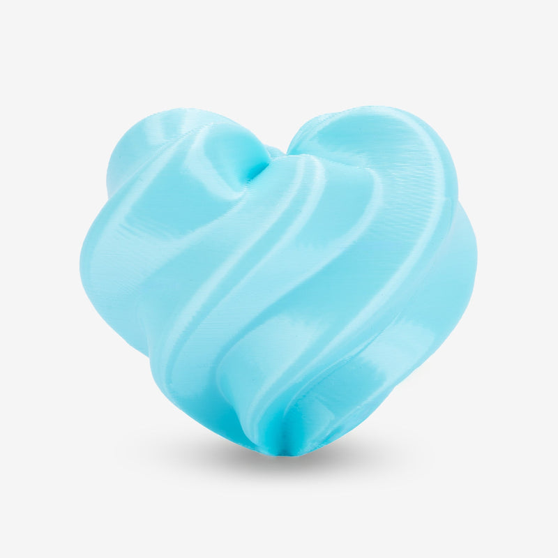 Amolen PLA Silk Basic 1.75mm filament spool, 1KG, showcasing shiny, smooth 3D printing filament on a reel.