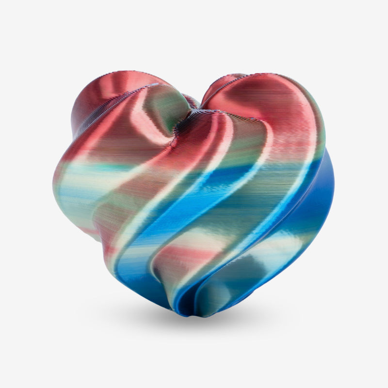 Amolen PLA Silk S-Series 1.75mm filament spool, 1KG, showcasing smooth, shiny silk-like finish for 3D printing.