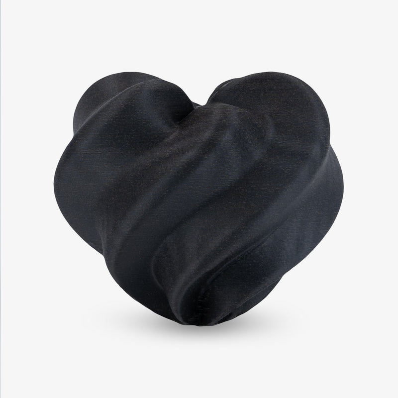 Amolen PLA Wood 1.75mm filament in ebony wood finish, 1kg spool, suitable for 3D printing with natural wood appearance.