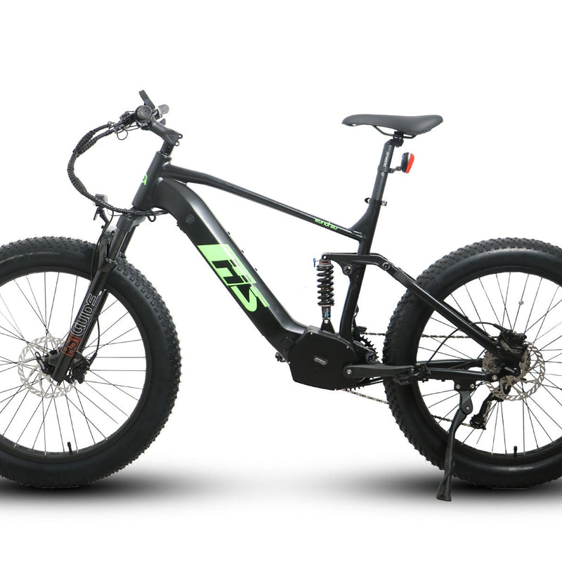 EUNORAU E-BIKE US FAT-HS Electric Bicycle with fat tires and sleek frame, ready for off-road or urban riding.