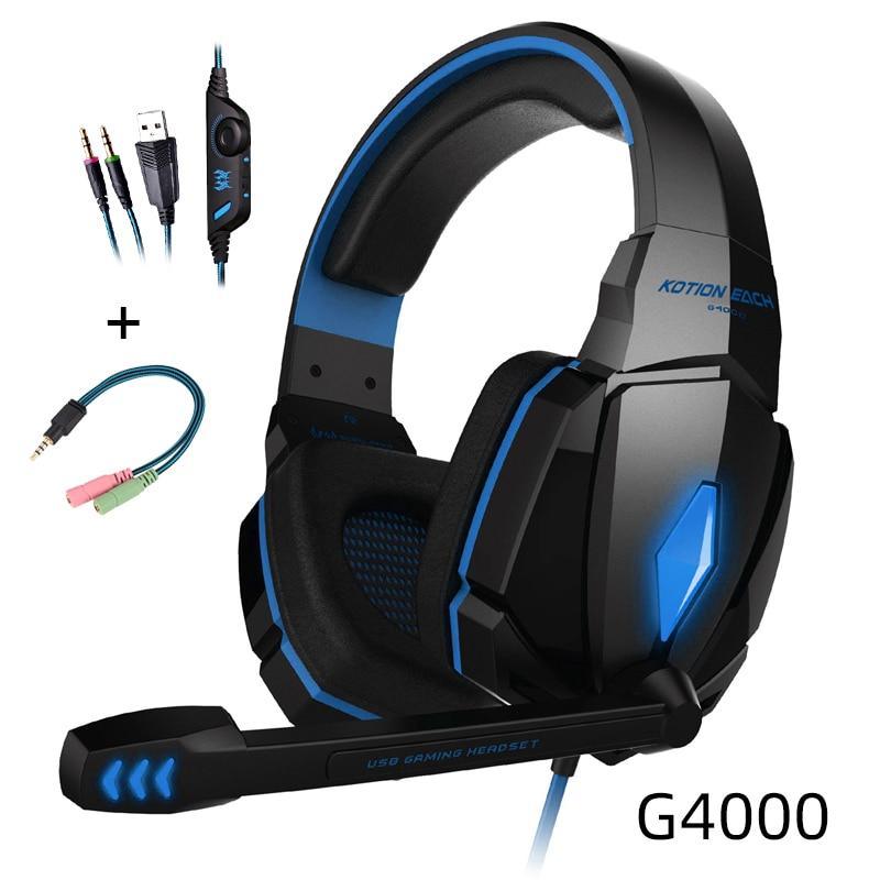 Stevvex Modern Luxury Gaming Headset with over-ear design, wired stereo headphones and built-in microphone for PC gaming.