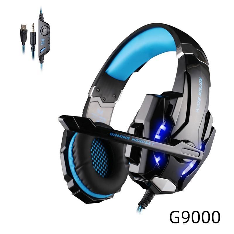 Stevvex Modern Luxury Gaming STEVVEX headset with over-ear design, wired gaming headphones, microphone, deep bass, stereo sound.