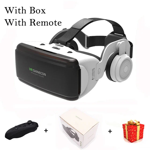 Shinecon Viar Virtual Reality VR glasses from Electronics Den with adjustable head straps and lenses for immersive VR experience