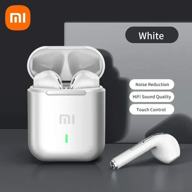 Wireless Xiaomi Earbuds from Electronics Den, true wireless earphone with sleek design and compact charging case.