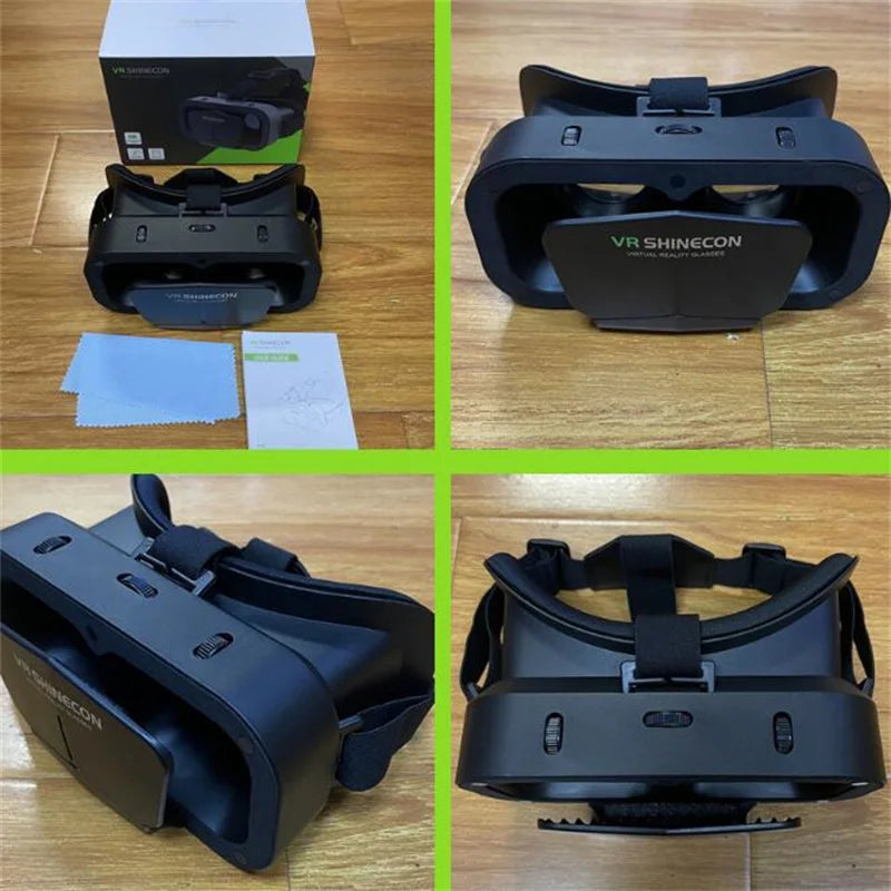 Shinecon Virtual Reality Viar 3D VR glasses from Electronics Den with adjustable head strap and lenses for immersive VR experience