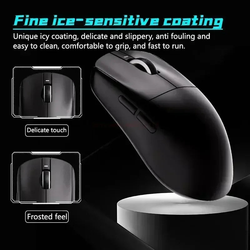 Dragonfly R1 Pro Max gaming mouse by Electronics Den, featuring ergonomic design and customizable buttons for gamers.