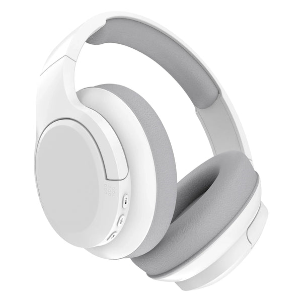 Wireless over-ear Bluetooth headphones by Electronics Den with cushioned ear cups and sleek black design.