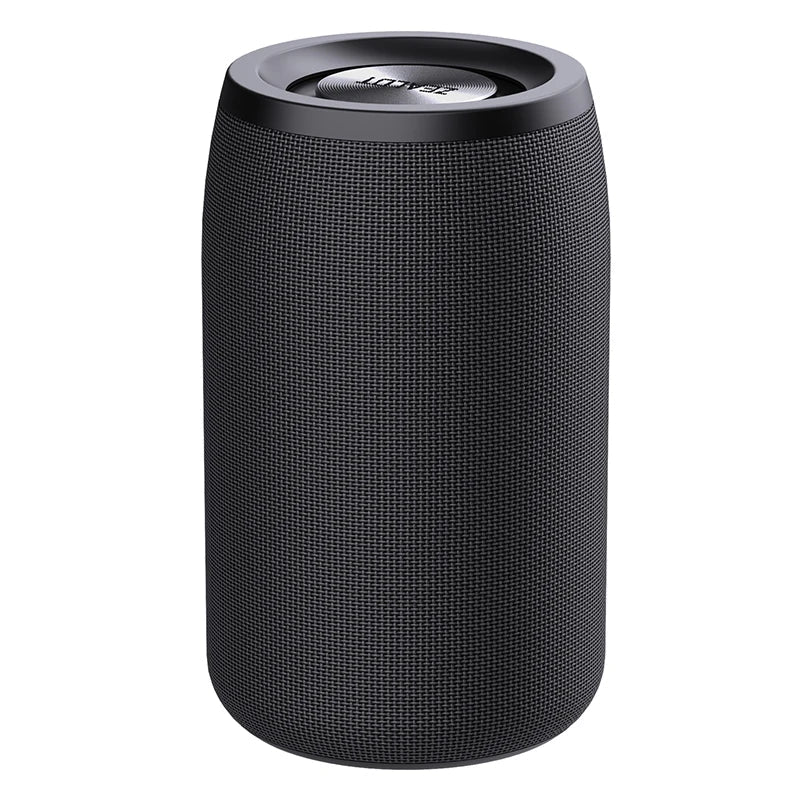 Portable Bluetooth speaker by Electronics Den, compact wireless mini speaker with sleek design and built-in audio controls.
