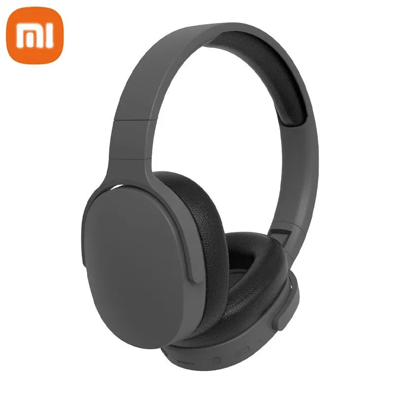 Original Xiaomi wireless headphones in black with sleek design, featuring ear cushions and a modern, portable look.