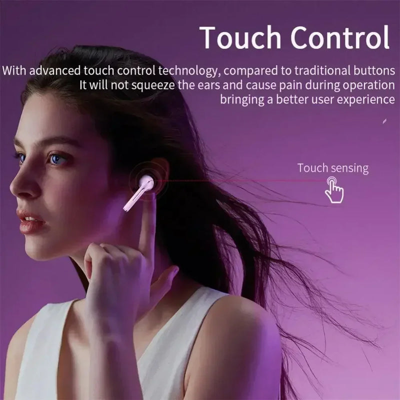 Wireless Xiaomi earbuds with sleek design and charging case, true wireless earphones for high-quality sound and comfort