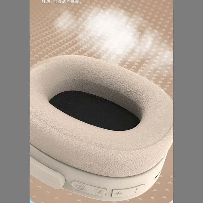 Original Xiaomi wireless headphones with sleek design and in-ear fit, shown in black with a compact charging case.