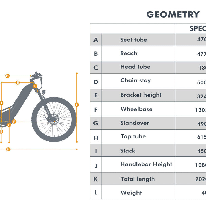 Electric bicycle SPECTER-ST 2.0 by EUNORAU E-BIKE US with sleek frame and modern design, ready for urban rides.