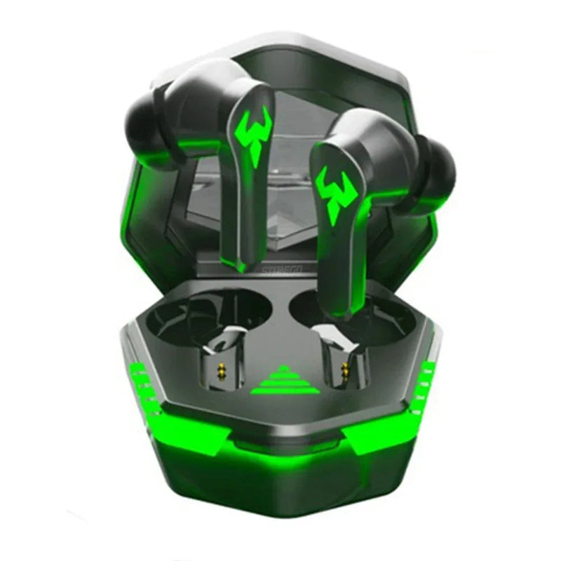 Wireless TWS gaming earbuds by Electronics Den with sleek design and in-ear fit, ideal for immersive gaming audio.
