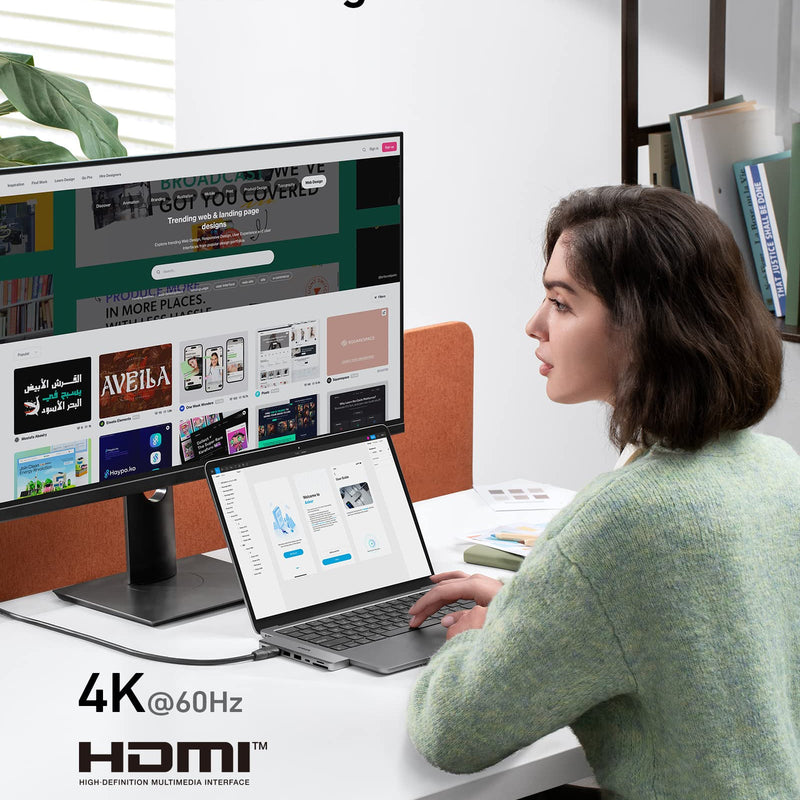 Anker 547 USB-C Hub charging only, 7-in-2 for MacBook with multiple ports for easy connection and power delivery.