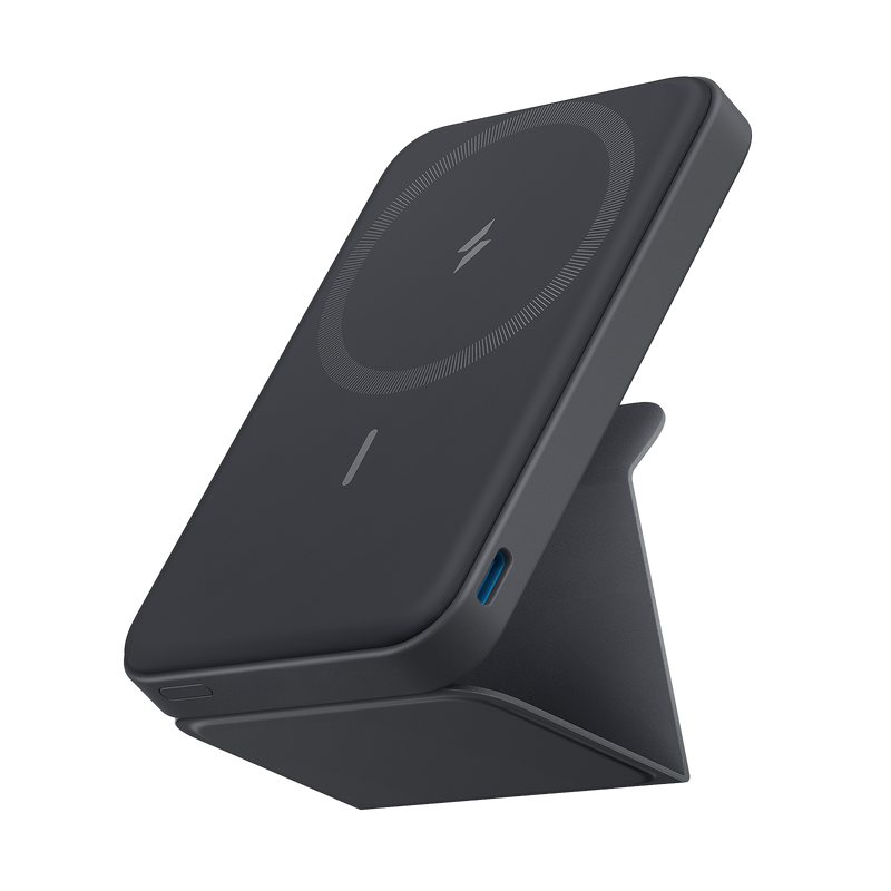 Anker 622 MagGo Magnetic Battery, white charging accessory with magnetic design for portable device power.