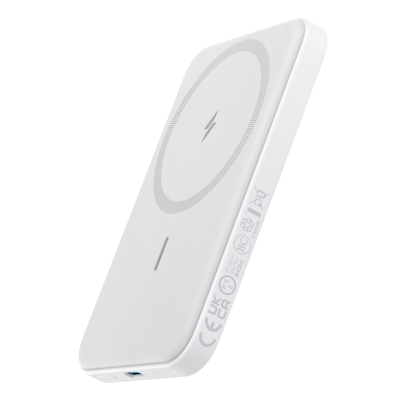 Anker 621 MagGo Magnetic Battery charging accessory in interstellar gray, designed for portable power and easy magnetic attachment.