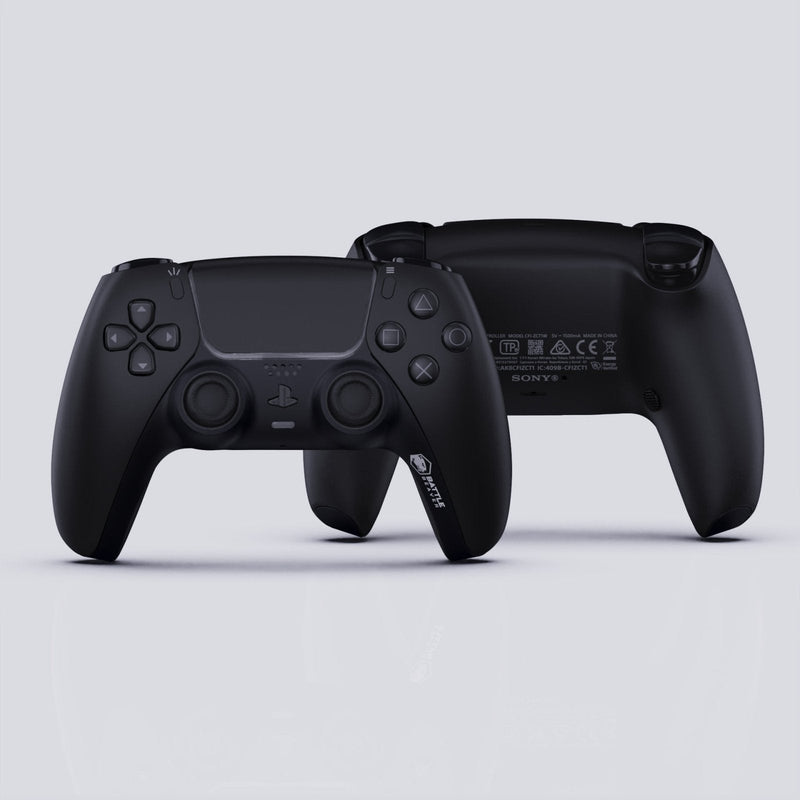 Battle Beaver Customs PS5 Pro Pick quick pick controller in Starlight Blue with ergonomic design for gaming comfort.