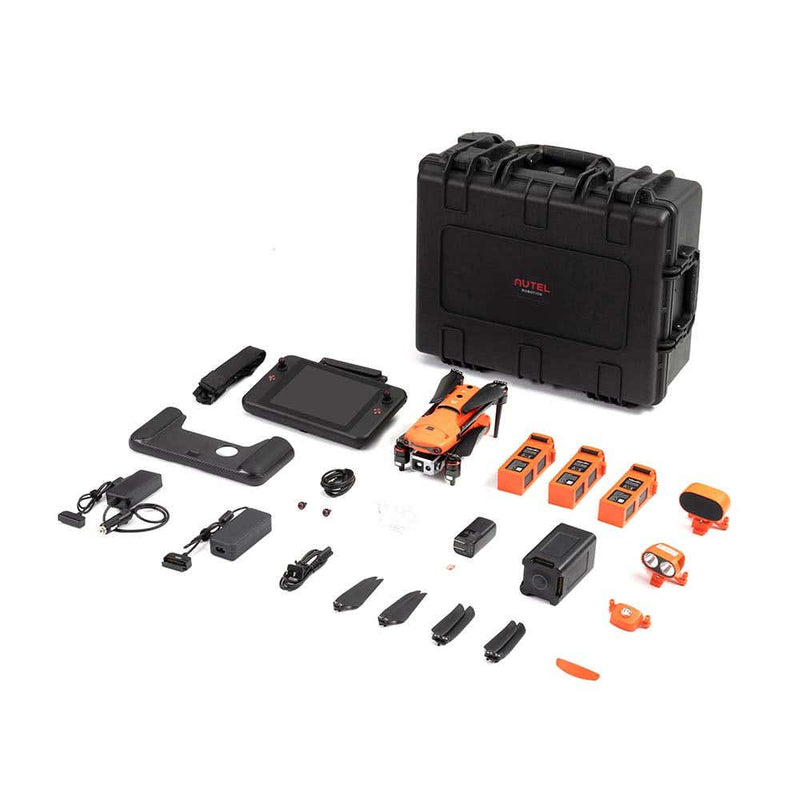 Autel EVO II Dual 640T Enterprise drone by DroneFly with camera and accessories in a compact bundle.