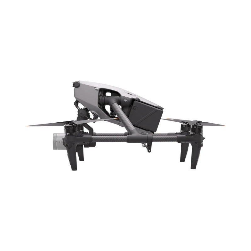 DJI Inspire 3 drone ready-to-film bundle with camera, accessories, and remote controller, displayed on a neutral background.